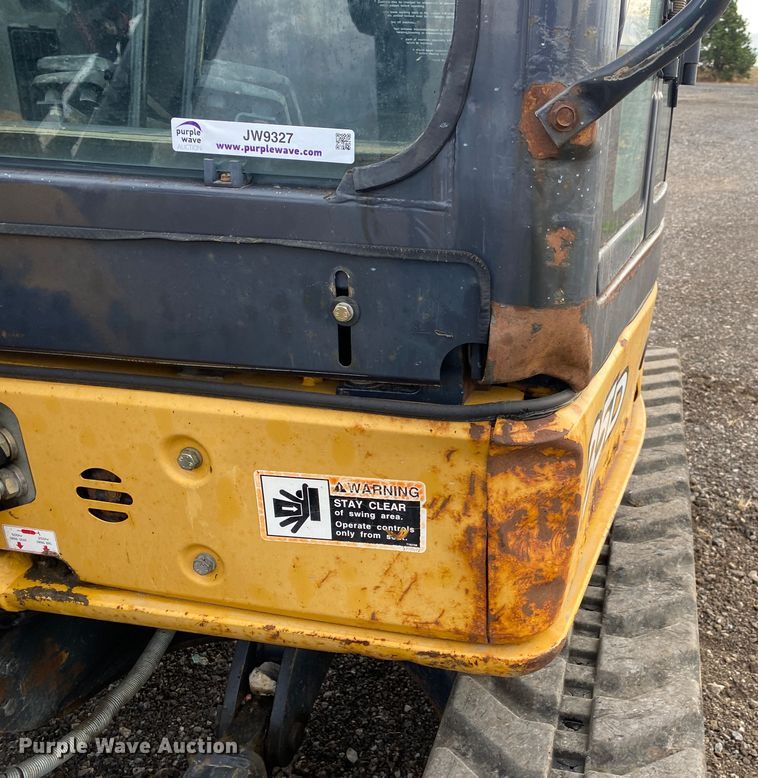 image for item JW9327 2013 John Deere 35D  mini excavator