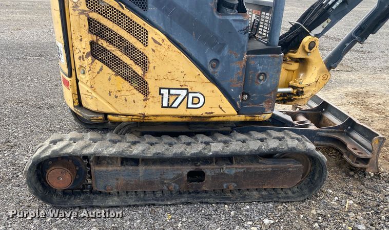 image for item JW9332 2008 John Deere 17D  mini excavator