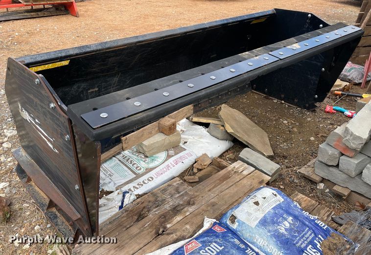 image for item KE9327 Land Pride SSP2596  96"W skid steer snow pusher