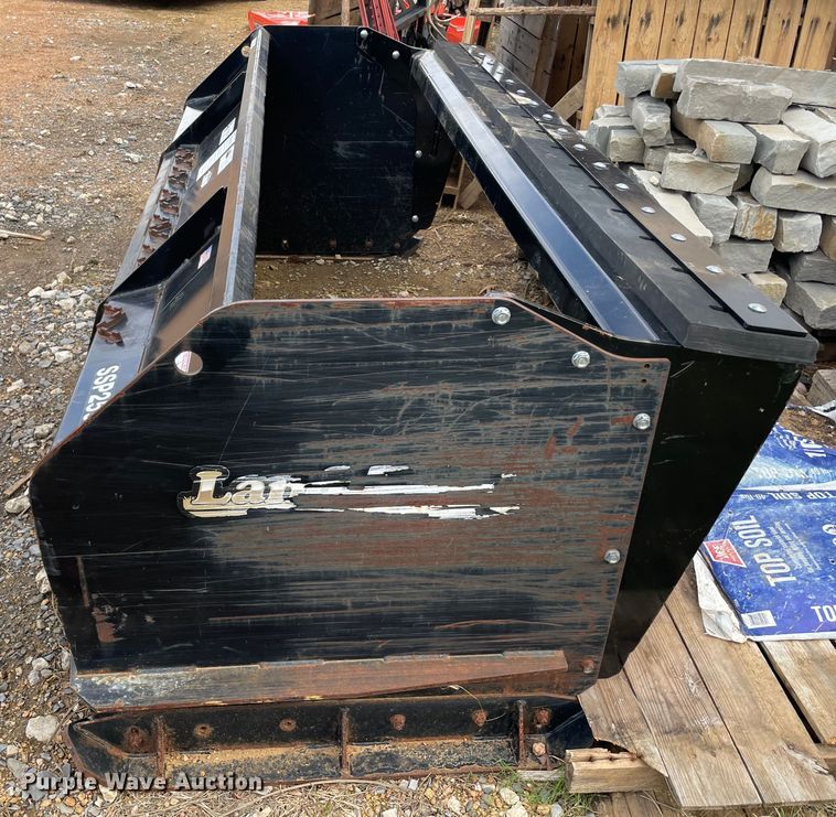 image for item KE9327 Land Pride SSP2596  96"W skid steer snow pusher