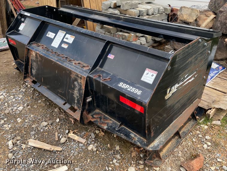 image for item KE9327 Land Pride SSP2596  96"W skid steer snow pusher