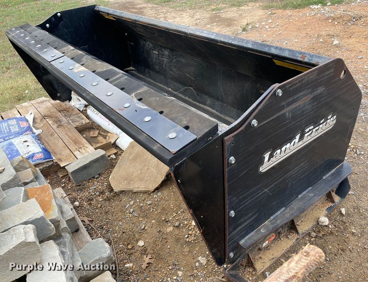image for item KE9327 Land Pride SSP2596  96"W skid steer snow pusher