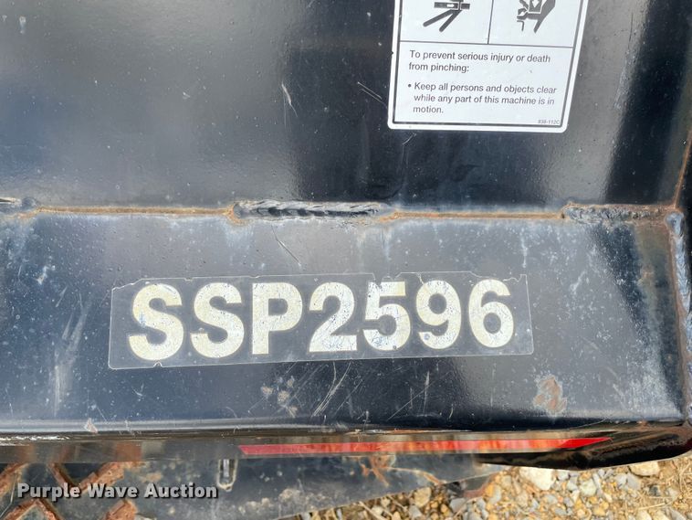 image for item KE9327 Land Pride SSP2596  96"W skid steer snow pusher