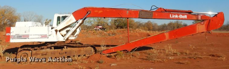 image for item KJ9028 Link-Belt LS-4300  long reach excavator