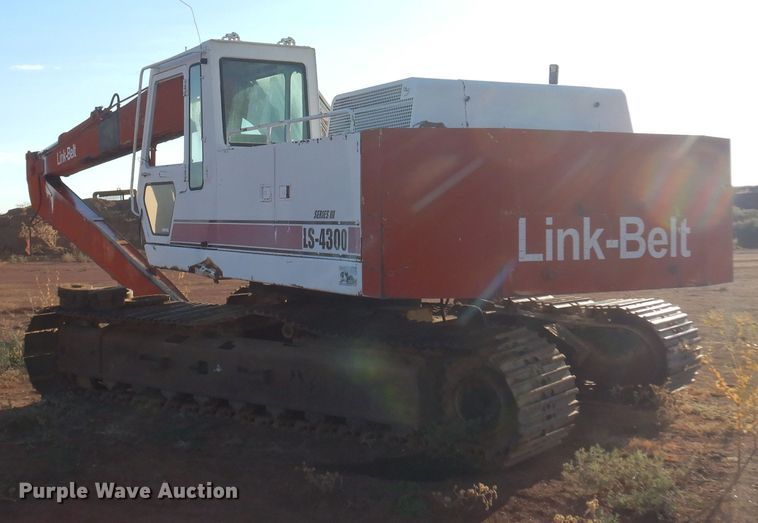 image for item KJ9028 Link-Belt LS-4300  long reach excavator