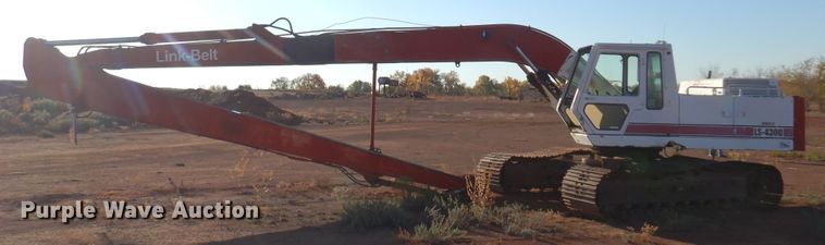 image for item KJ9028 Link-Belt LS-4300  long reach excavator