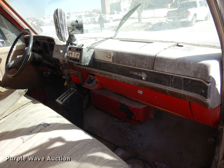 image for item KJ9148 1989 Chevrolet C70 dump truck