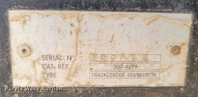 image for item LN9697 2008 Caterpillar 953D  track loader