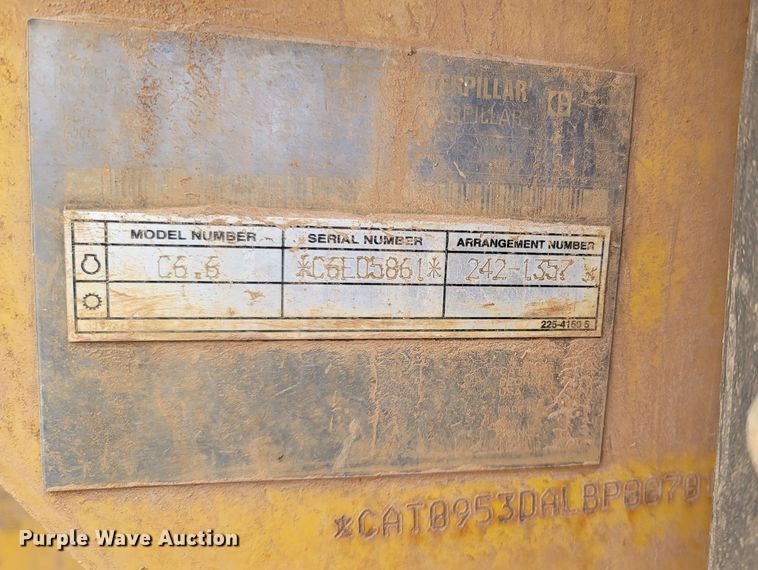 image for item LN9734 2008 Caterpillar 953D  track loader