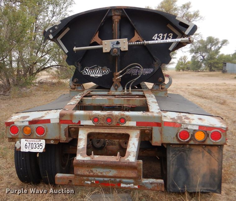 image for item LU9753 2013 Smith Co SX2-42-34  side dump trailer