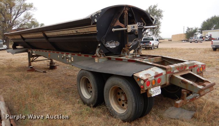 image for item LU9753 2013 Smith Co SX2-42-34  side dump trailer