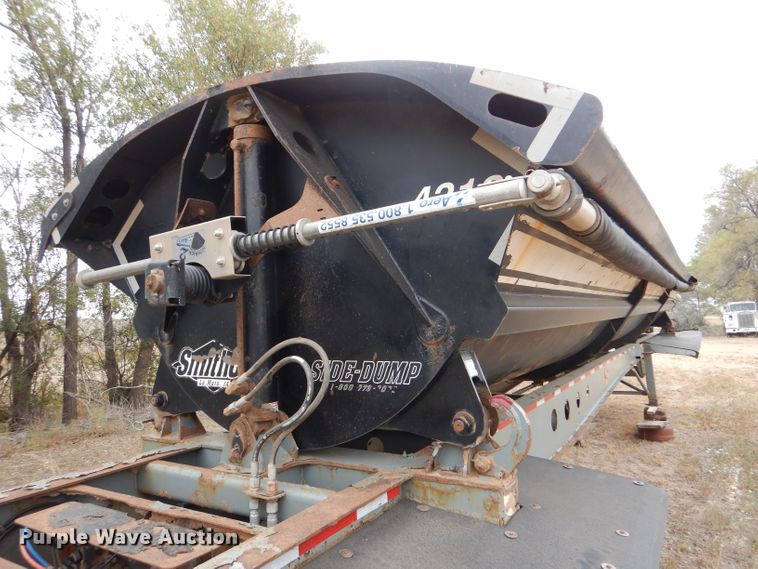 image for item LU9753 2013 Smith Co SX2-42-34  side dump trailer