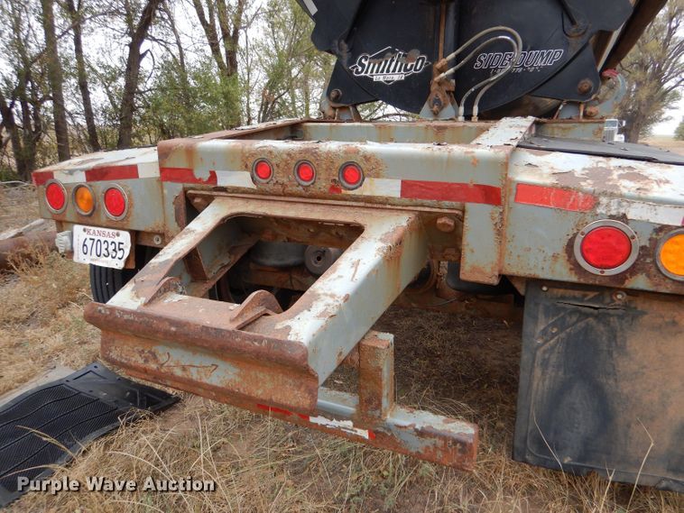 image for item LU9753 2013 Smith Co SX2-42-34  side dump trailer