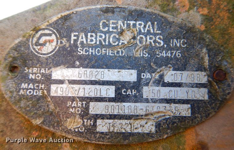 image for item MJ9805 (2) excavator buckets