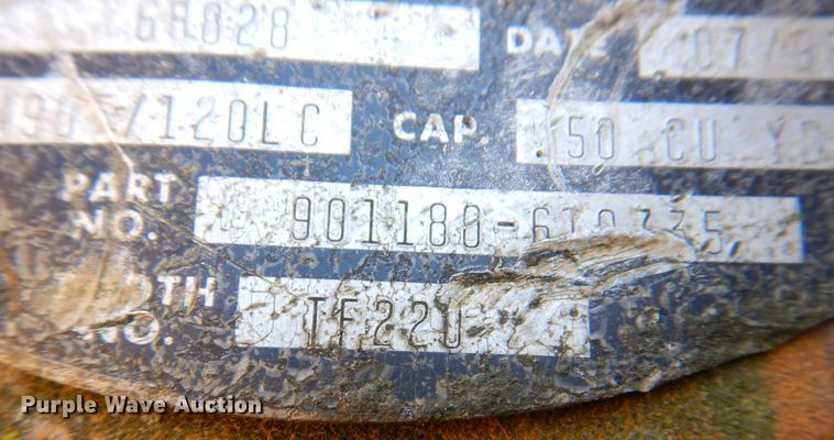 image for item MJ9805 (2) excavator buckets