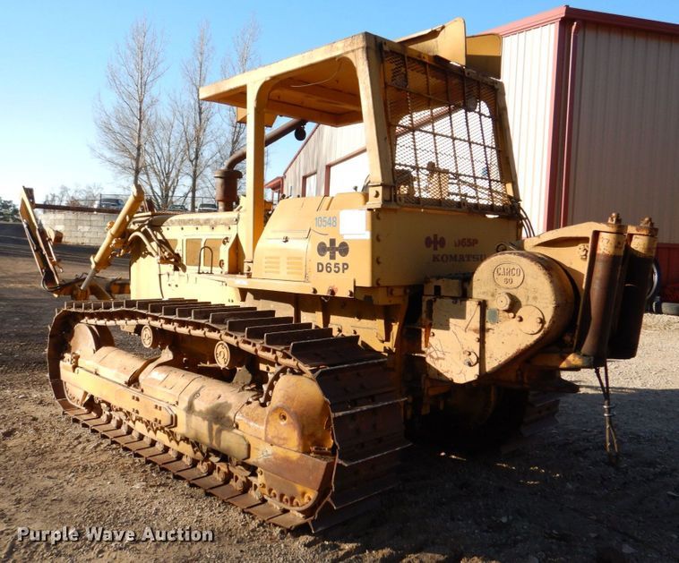 image for item MJ9807 Komatsu D65P-6  crawler tractor