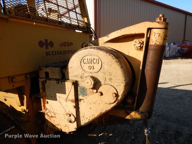 image for item MJ9807 Komatsu D65P-6  crawler tractor