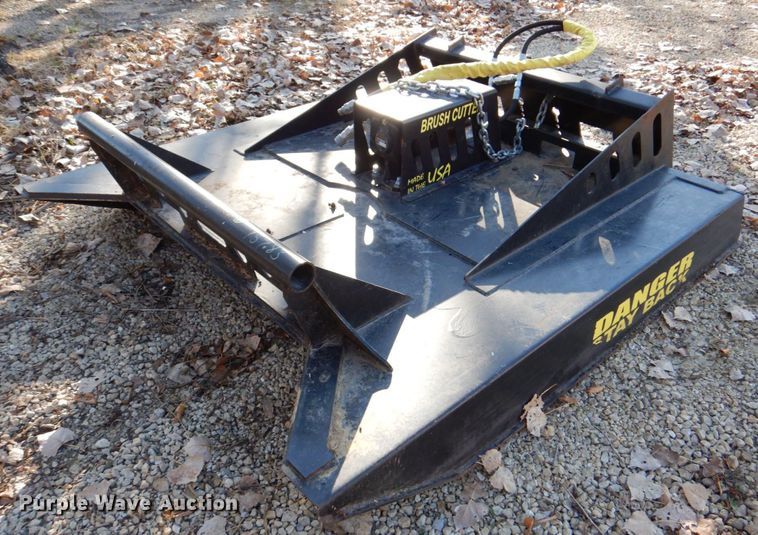 image for item MJ9808 70"W skid steer brush mower