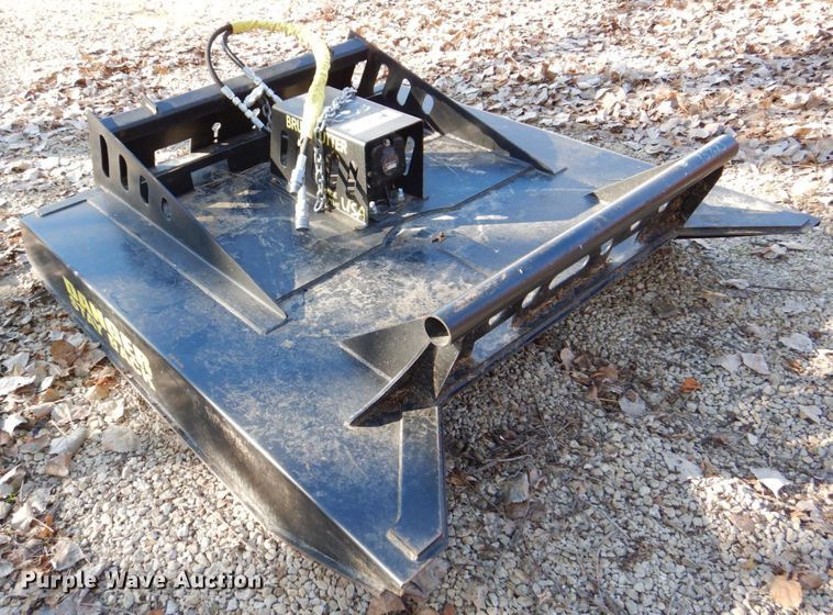 image for item MJ9808 70"W skid steer brush mower