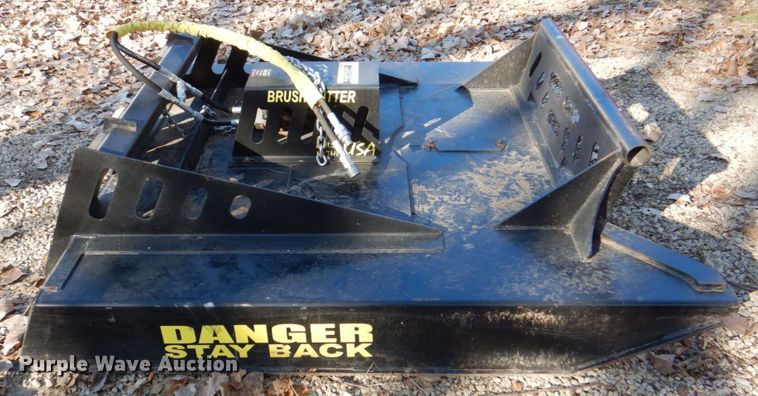 image for item MJ9808 70"W skid steer brush mower