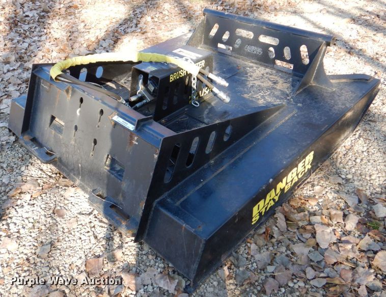 image for item MJ9808 70"W skid steer brush mower