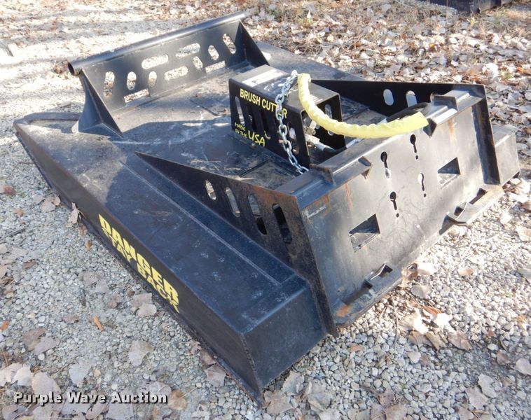image for item MJ9808 70"W skid steer brush mower