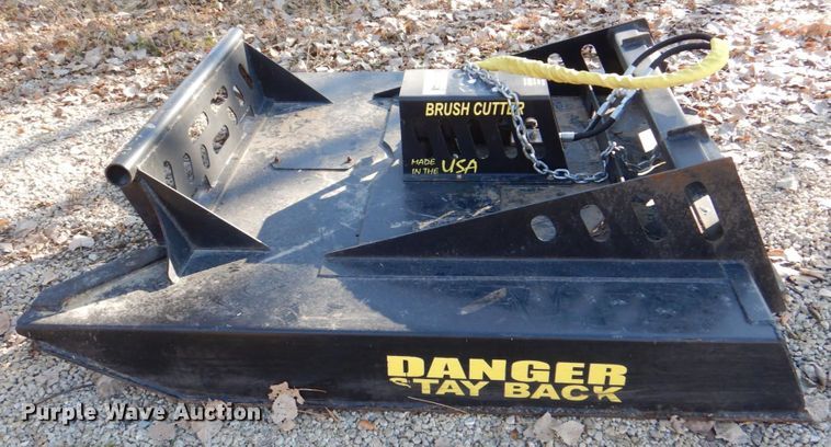 image for item MJ9808 70"W skid steer brush mower