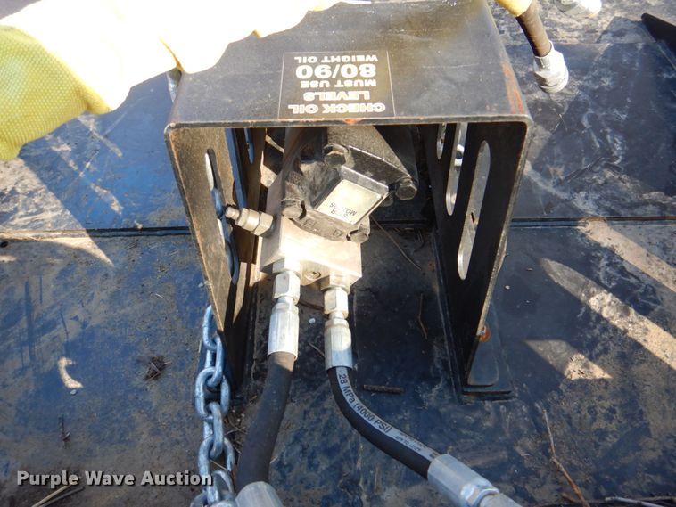 image for item MJ9808 70"W skid steer brush mower