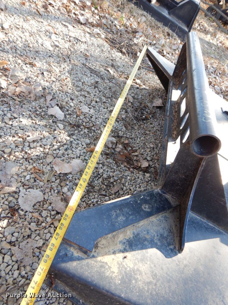 image for item MJ9808 70"W skid steer brush mower