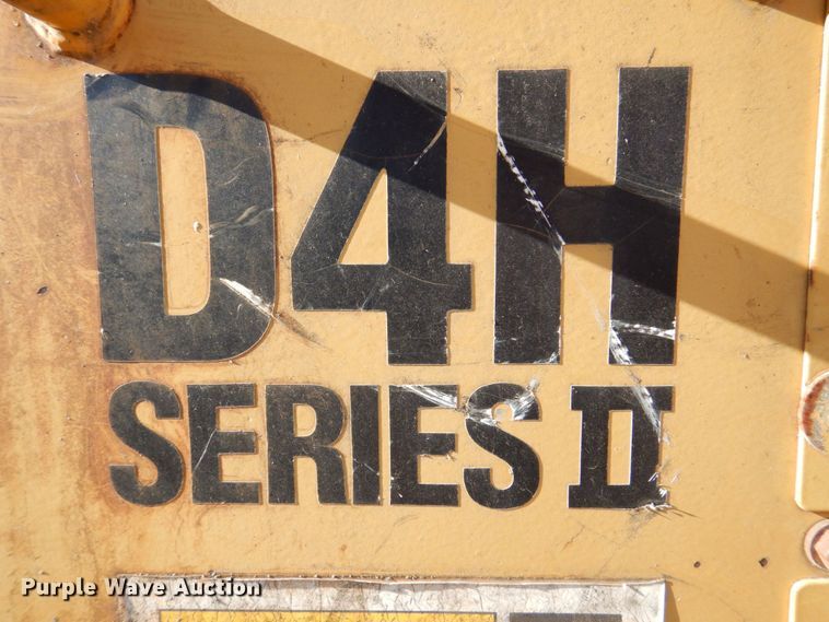 image for item MJ9809 1992 Caterpillar D4H Series II  dozer