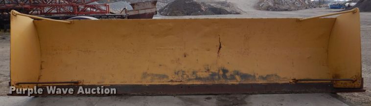 image for item MJ9813 20' W wheel loader snow pusher