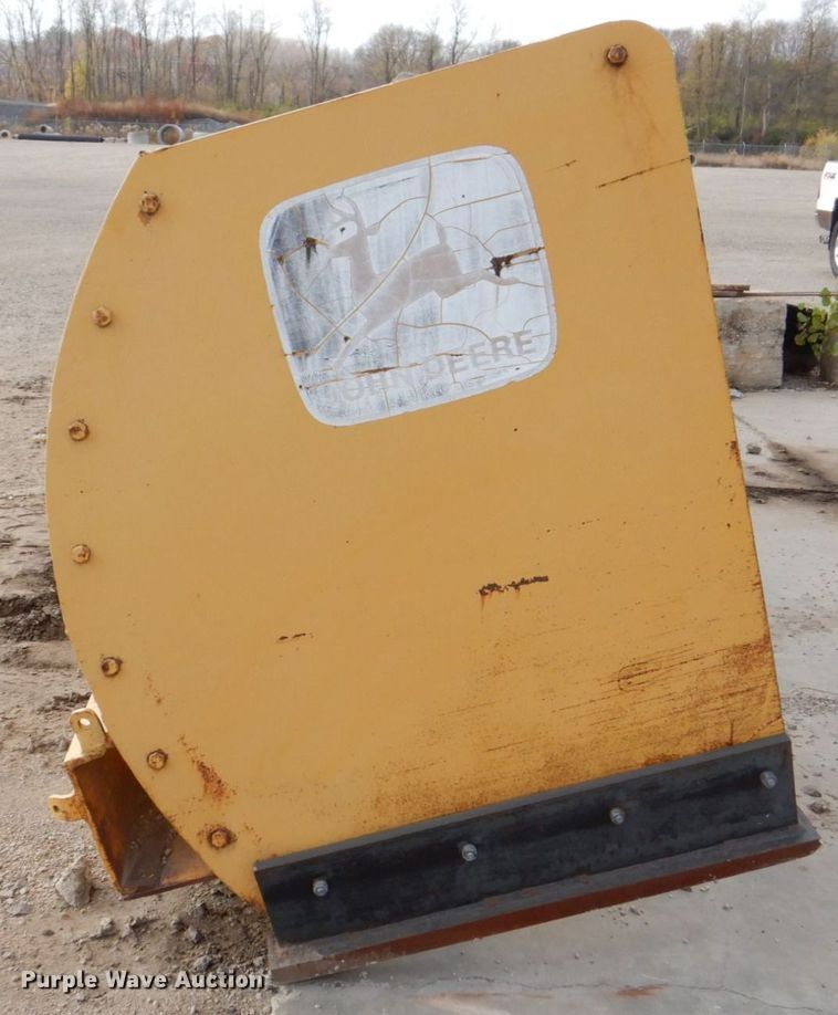 image for item MJ9813 20' W wheel loader snow pusher