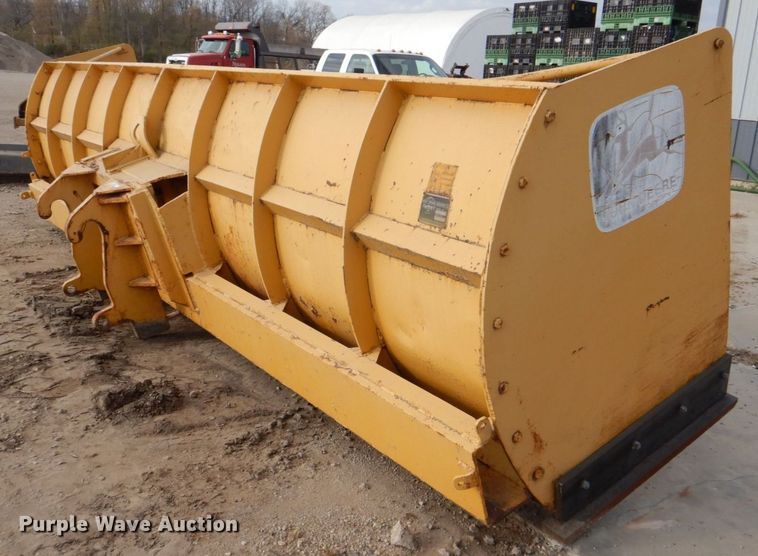 image for item MJ9813 20' W wheel loader snow pusher