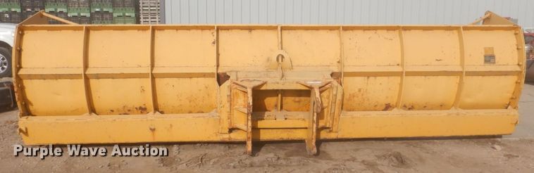 image for item MJ9813 20' W wheel loader snow pusher