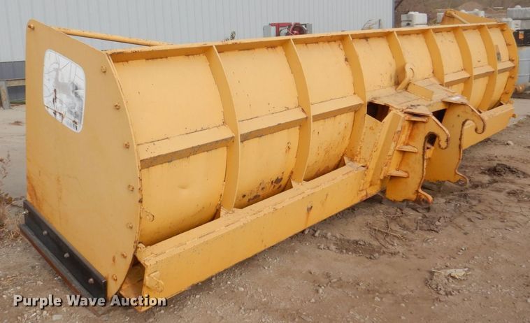 image for item MJ9813 20' W wheel loader snow pusher