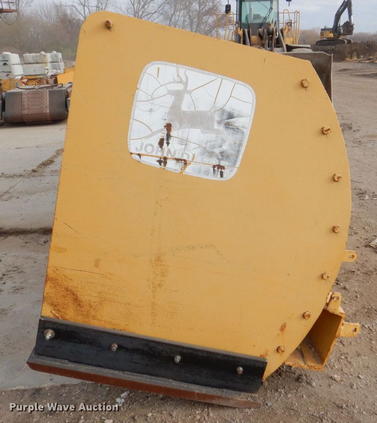 image for item MJ9813 20' W wheel loader snow pusher