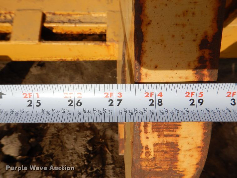 image for item MJ9813 20' W wheel loader snow pusher