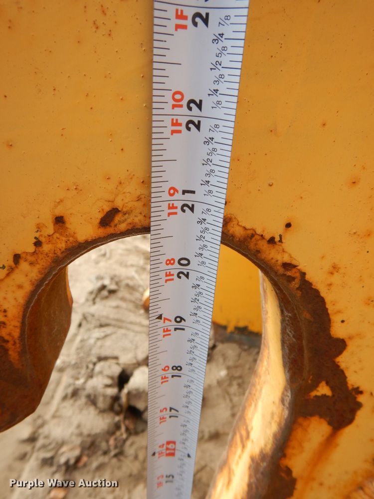 image for item MJ9813 20' W wheel loader snow pusher