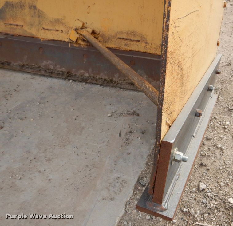 image for item MJ9813 20' W wheel loader snow pusher