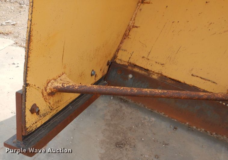 image for item MJ9813 20' W wheel loader snow pusher