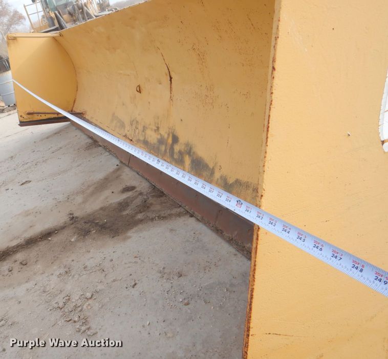 image for item MJ9813 20' W wheel loader snow pusher