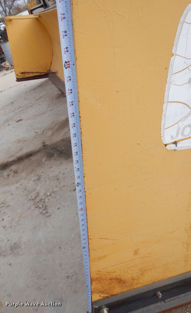 image for item MJ9813 20' W wheel loader snow pusher