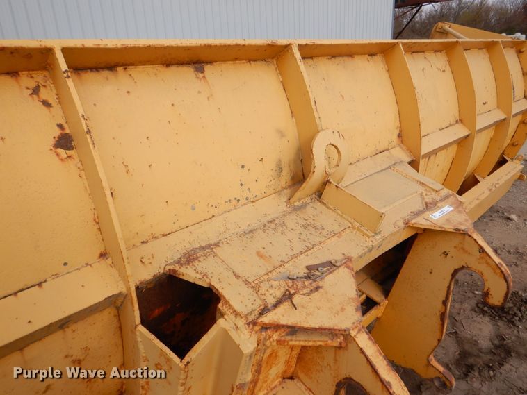 image for item MJ9813 20' W wheel loader snow pusher