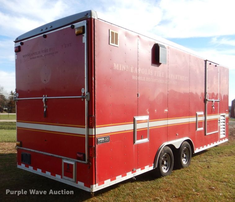 image for item MJ9822 2003 Wells Cargo EW2425  decontamination trailer