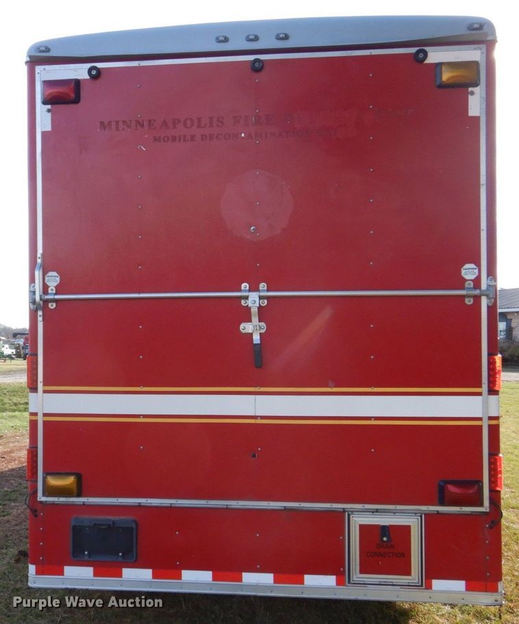 image for item MJ9822 2003 Wells Cargo EW2425  decontamination trailer