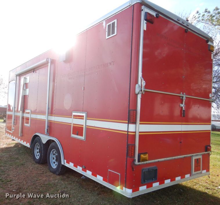 image for item MJ9822 2003 Wells Cargo EW2425  decontamination trailer