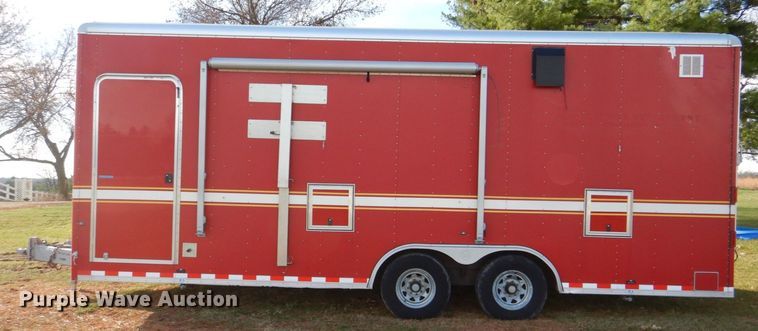 image for item MJ9822 2003 Wells Cargo EW2425  decontamination trailer