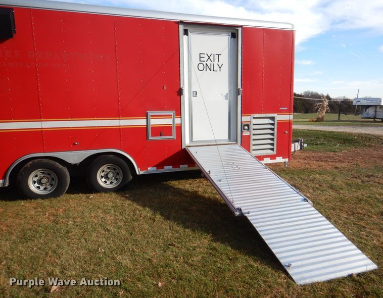 image for item MJ9822 2003 Wells Cargo EW2425  decontamination trailer