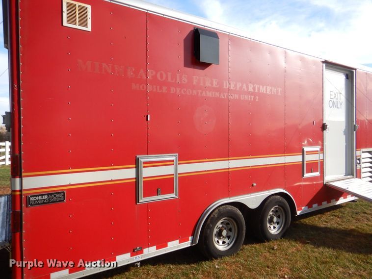 image for item MJ9822 2003 Wells Cargo EW2425  decontamination trailer