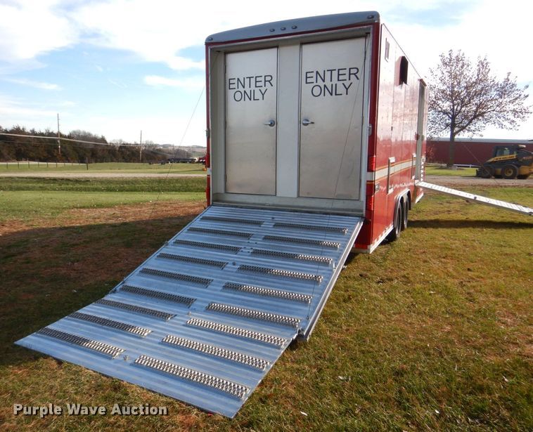 image for item MJ9822 2003 Wells Cargo EW2425  decontamination trailer